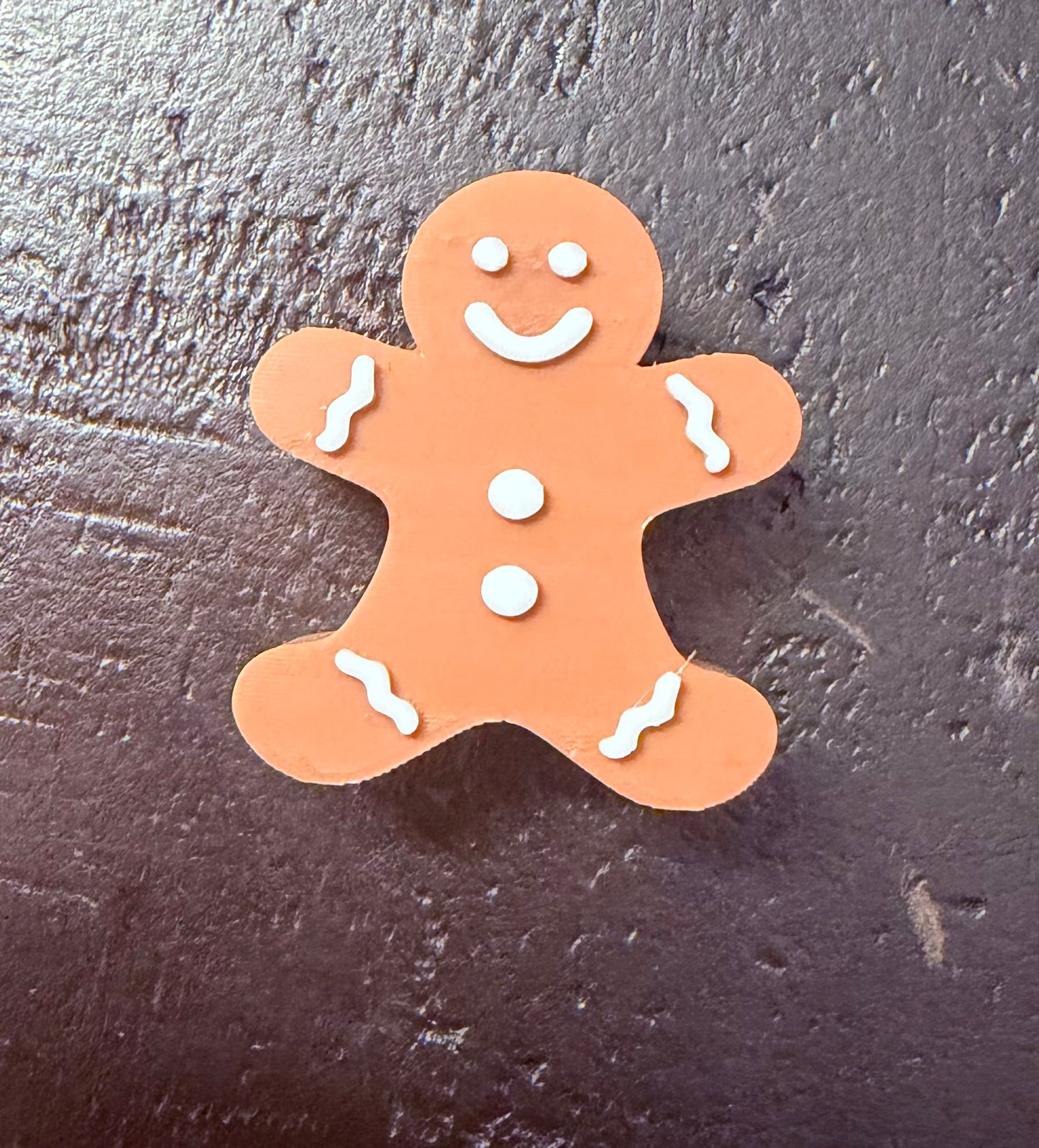 Gingerbread Man Straw Topper