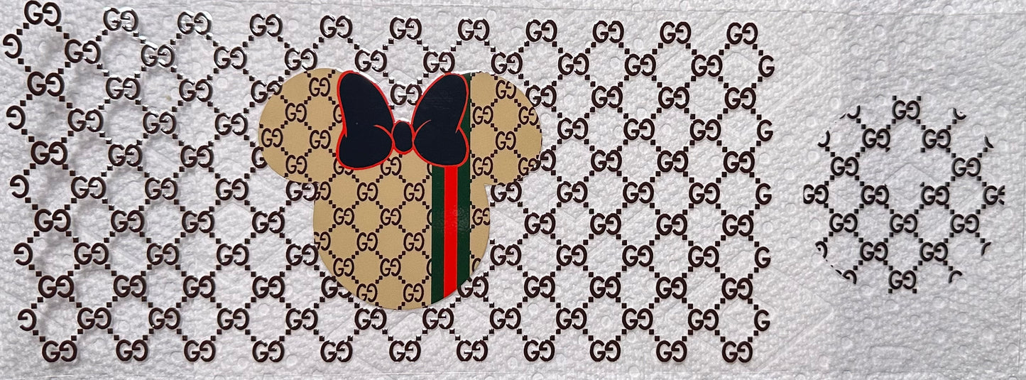 Minnie Gucci & Lid Decal #114