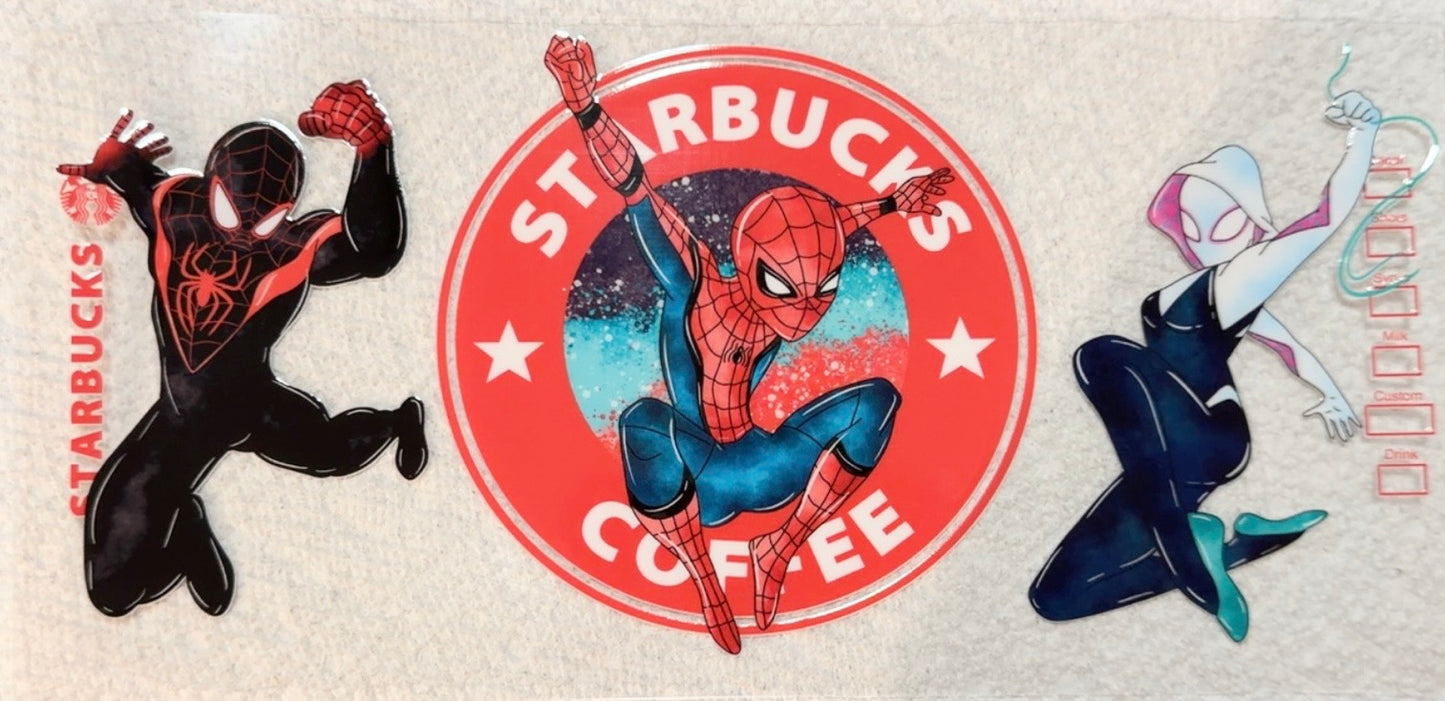 Spider-Man Starbucks Coffee