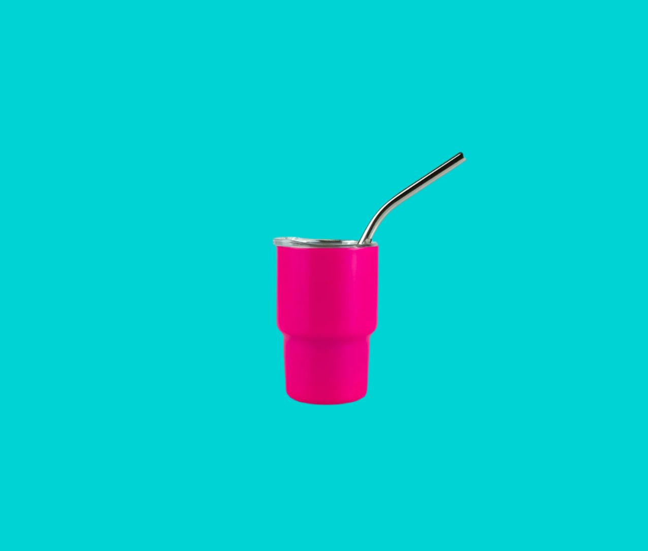 3 oz Shot Glass-PINK