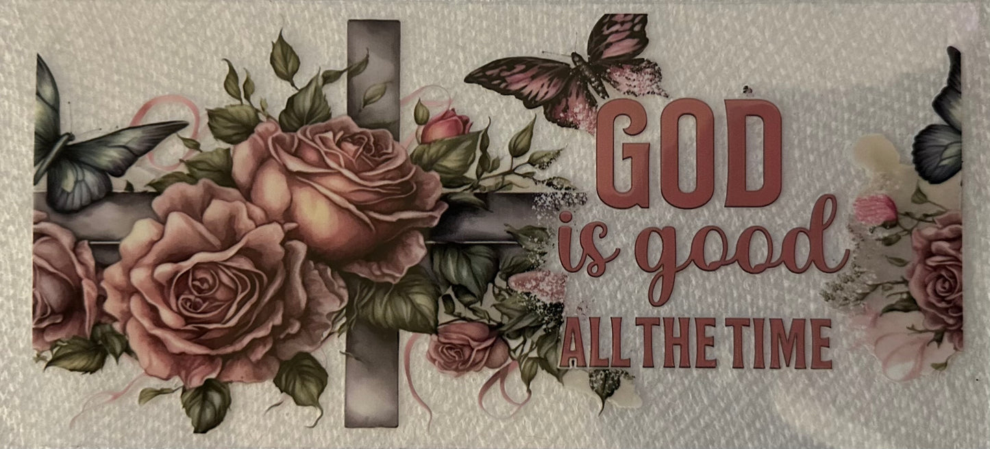 God Is Good All The Time - Rose Gold #007