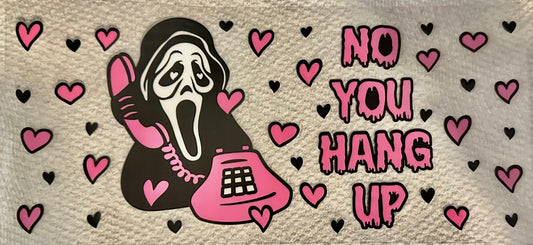 “No You Hang Up” Pink Hearts #043