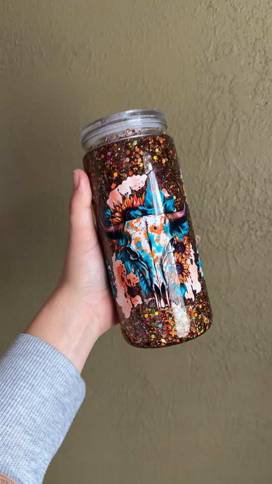 20 oz Acrylic Premade with Decorative Lid