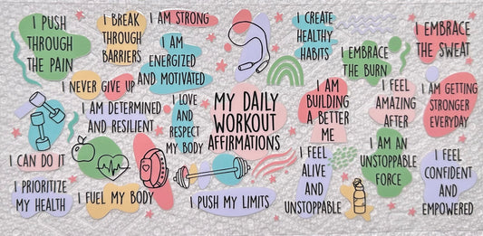 My Daily Workout Affirmations #125