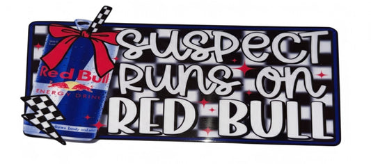 Suspect Runs On Red Bull