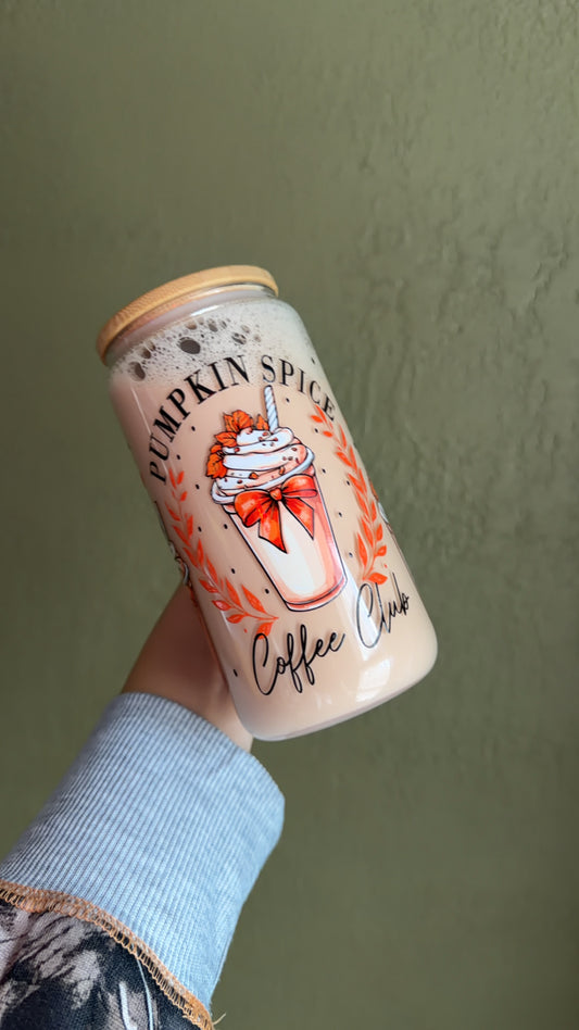 16 oz Glass w Handle Premade