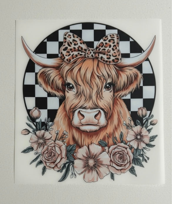 Highland Cow Transfer