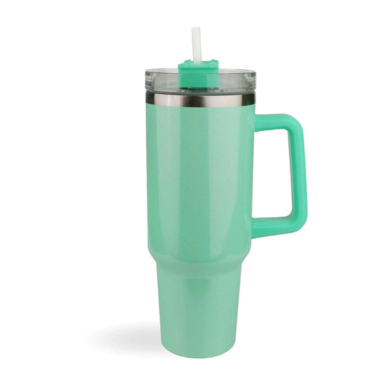 40 oz Handled Tumbler Shimmer