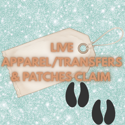 LIVE APPAREL/TRANSFERS & PATCHES CLAIM